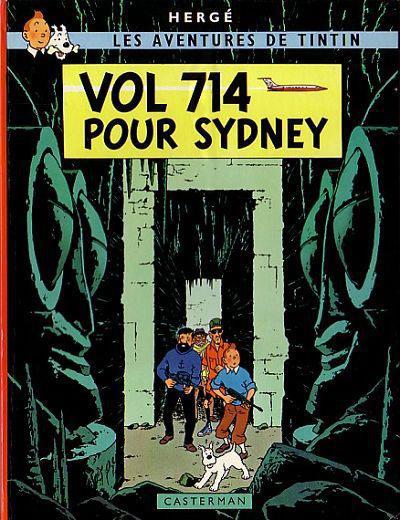 Tintin (une aventure de) # 22 - Vol 714 pour Sydney (EO 2ème tirage)
