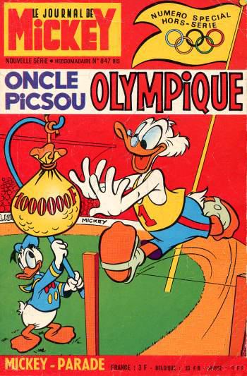 Mickey parade (mickey bis) # 847 - Oncle Picsou Olympique