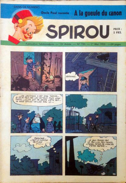 Spirou (journal) # 733 - 