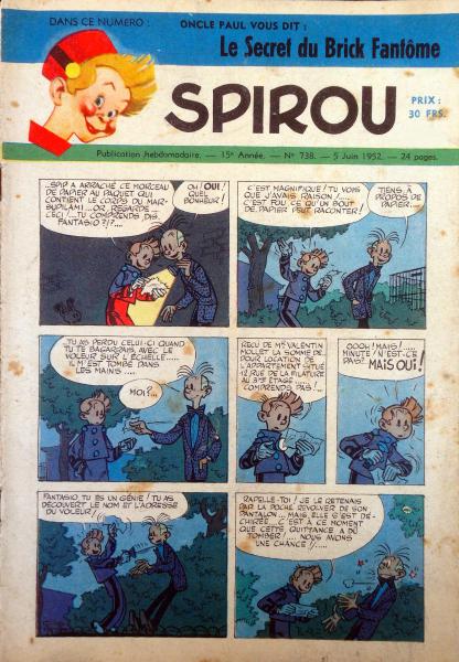 Spirou (journal) # 738 - 