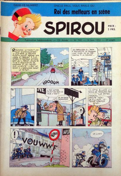 Spirou (journal) # 740 - 