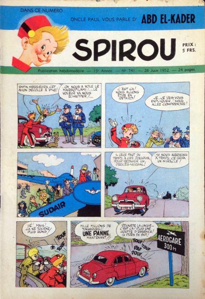 Spirou (journal) # 741 - 