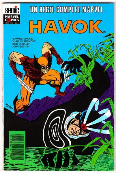 Un récit complet Marvel # 32 - Havok