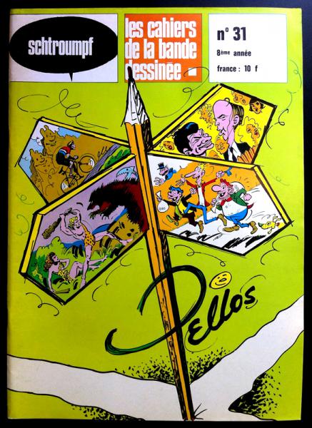 Schtroumpf - les cahiers de la bande dessinée # 31 - Spécial Pellos