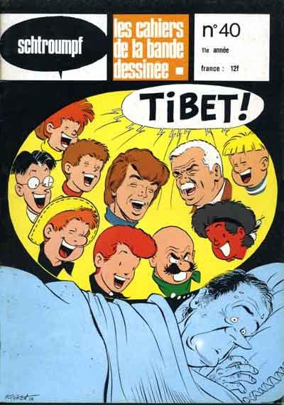Schtroumpf - les cahiers de la bande dessinée # 40 - Spécial Tibet
