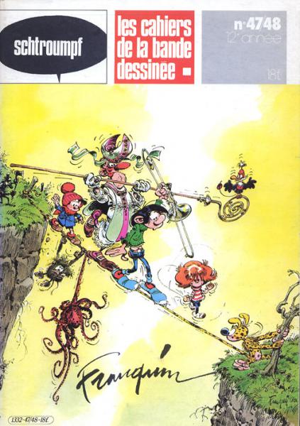 Schtroumpf - les cahiers de la bande dessinée # 47 - Spécial Franquin (80 pages)