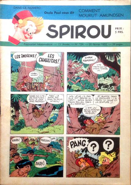 Spirou (journal) # 724 - 