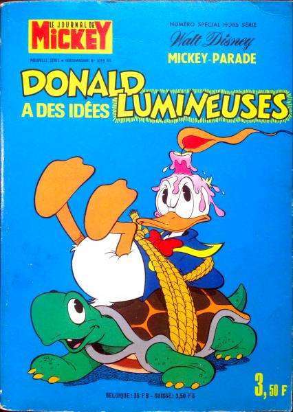 Mickey parade (mickey bis) # 1055 - Donald à des idées lumineuses