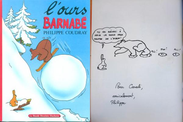 L'Ours Barnabé (Hachette) # 1 - L'Ours Barnabé T1 EO + dédicace Coudray