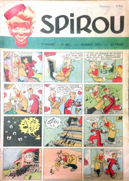 Spirou (journal) # 465 - 