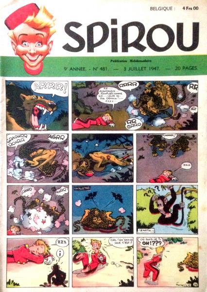 Spirou (journal) # 481 - 
