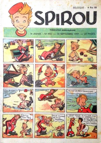 Spirou (journal) # 492 - 