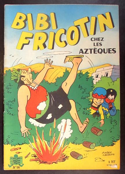 Bibi Fricotin (série après-guerre) # 56 - Bibi Fricotin chez les Aztèques