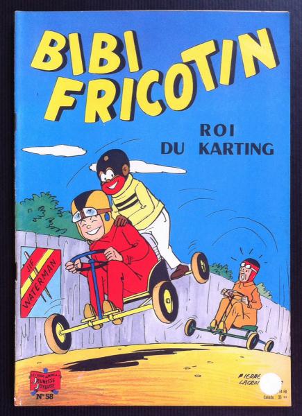 Bibi Fricotin (série après-guerre) # 58 - Bibi Fricotin roi du karting