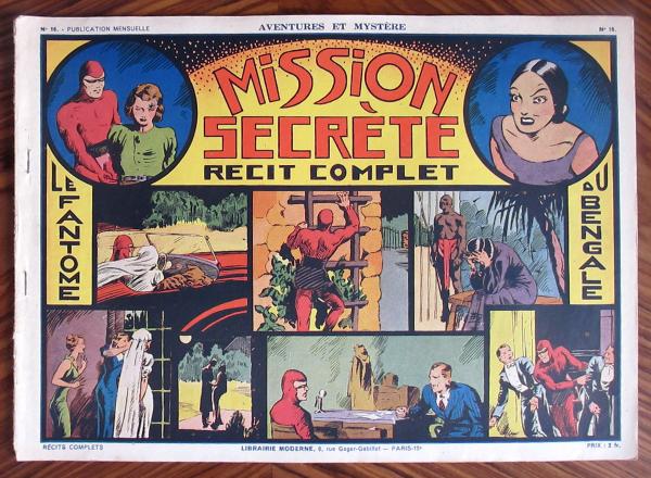 Aventures et mystère (avant-guerre) # 16 - Mission secrète