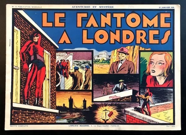 Aventures et mystère (avant-guerre) # 12 - Le Fantôme à Londres