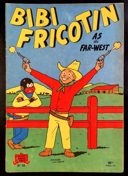 Bibi Fricotin (série après-guerre) # 35 - Bibi Fricotin as du Far-West