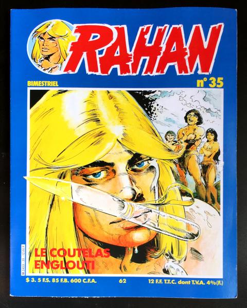 Rahan (2ème série) # 35 - Le Coutelas englouti - rare fac simile