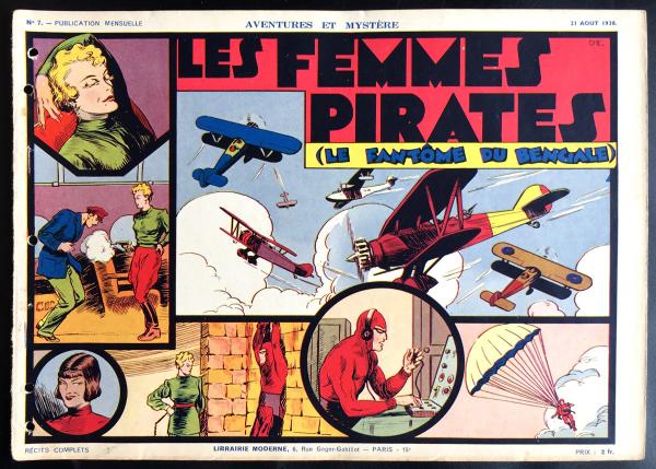Aventures et mystère (avant-guerre) # 7 - Les Femmes pirates