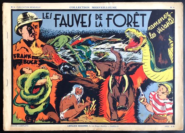 Collection merveilleuse (avant-guerre) # 4 - Les Fauves de la forêt