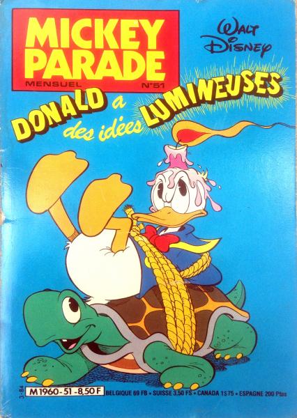 Mickey parade (deuxième serie) # 51 - Donald a des idées lumineuses