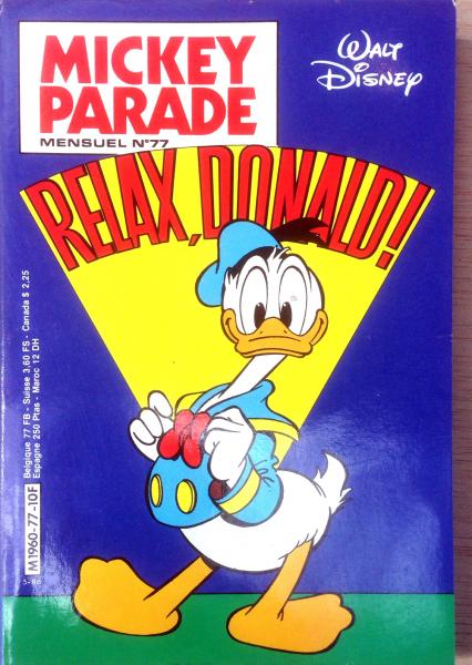 Mickey parade (deuxième serie) # 77 - Relax, Donald