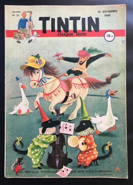 Tintin journal (français)  # 55 - 