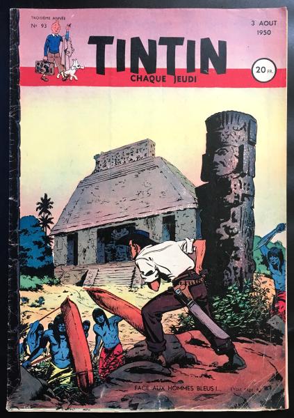 Tintin journal (français)  # 93 - Couverture Weinberg