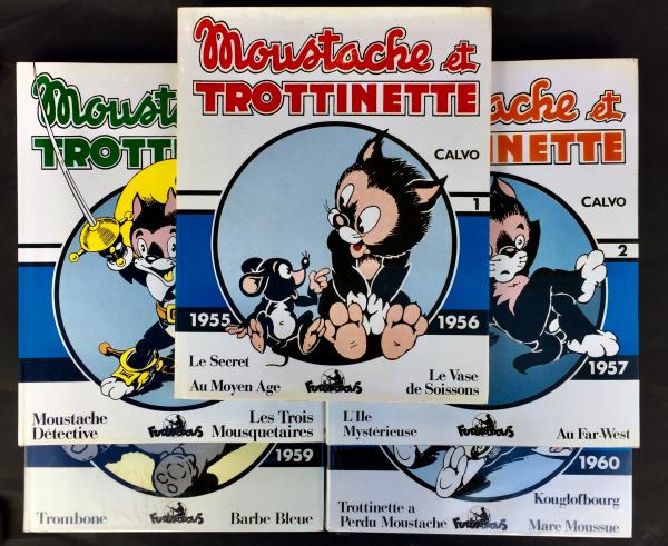 Moustache et Trottinette (futuropolis) # 0 - Collection complète tomes 1 à 5