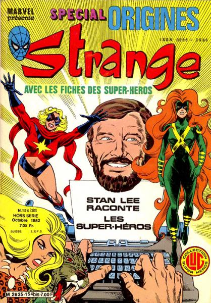 Strange spécial origines # 154 - Avec fiches