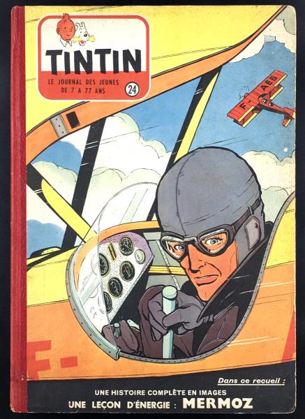 Tintin Français (recueils) # 24 - Recueil éditeur n°24