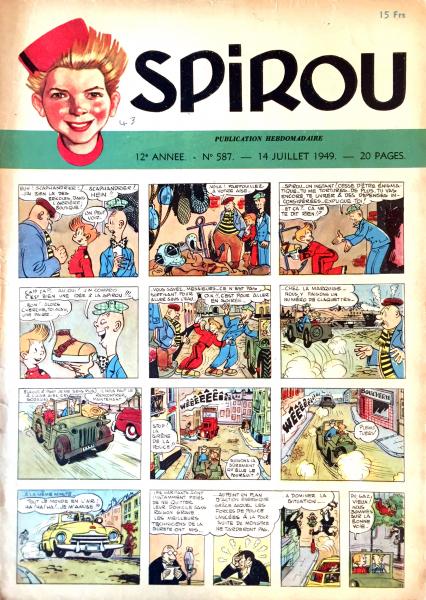 Spirou (journal) # 587 - 