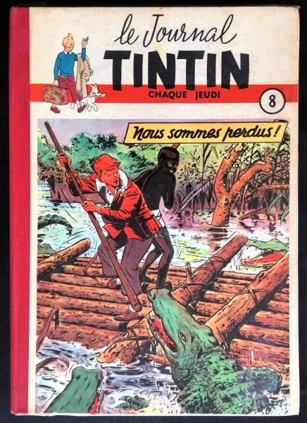 Tintin Français (recueils) # 8 - Recueil éditeur n°8