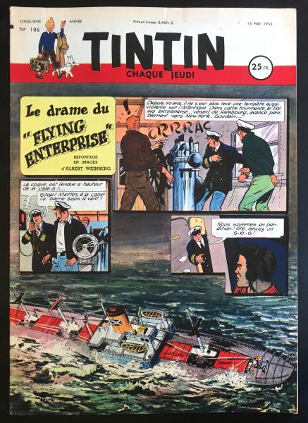 Tintin journal (français)  # 186 - Couverture Weinberg