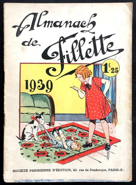 Fillette # 0 - Almanach 1939