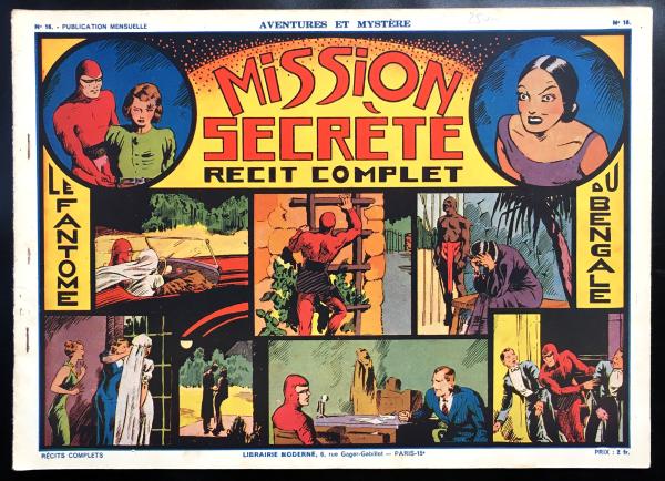 Aventures et mystère (avant-guerre) # 16 - Mission secrète