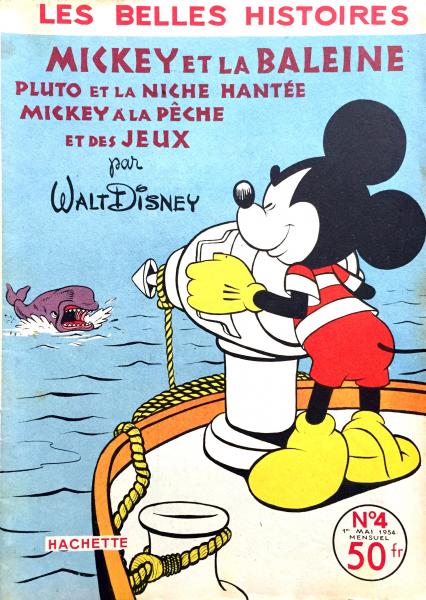Les belles histoires de Walt Disney (2ème série) # 4 - Mickey et la baleine