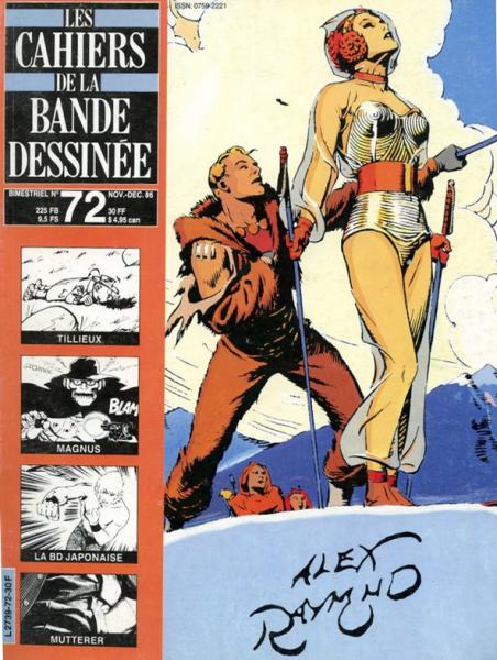 Schtroumpf - les cahiers de la bande dessinée # 72 - Spécial Alex Raymond + Tillieux + Magnus + Manga