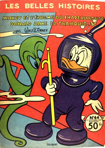 Les belles histoires de Walt Disney (2ème série) # 44 - Mickey et l'énigme du chapeau rouge