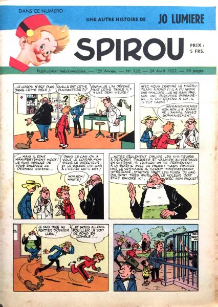 Spirou (journal) # 732 - 