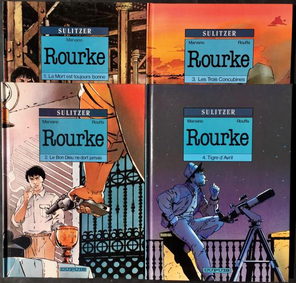 Rourke # 0 - Serie complete en 4 volumes en EO