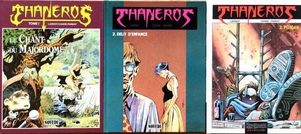 Thanéros # 0 - Collection complète en 3 volumes en EO