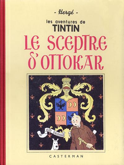 Tintin (fac simile N&B) # 8 - Le sceptre d'Ottokar