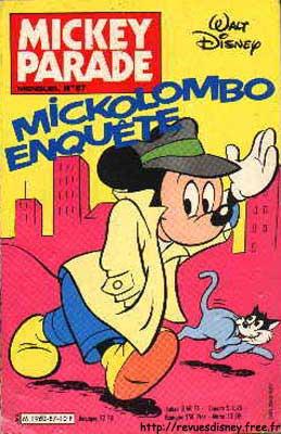 Mickey parade (deuxième serie) # 87 - Mickolombo enquête