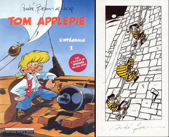 Tom Applepie # 0 - Intégrale 1 1000 ex. N&s + ex-libris signé