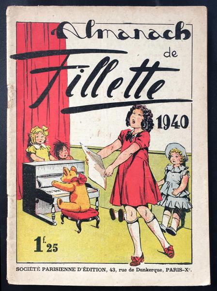 Fillette # 0 - Almanach 1940