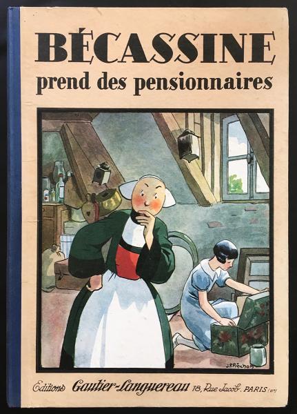 Bécassine # 20 - Bécassine prend des pensionnaires (dos bleu)