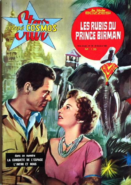 Star ciné cosmos # 28 - Les rubis du prince Birman