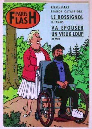 Tintin (pastiches, parodies etc.) # 0 - Paris flash - TL 1000 ex.