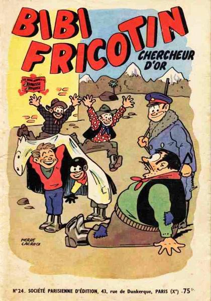 Bibi Fricotin (série après-guerre) # 24 - Bibi Fricotin chercheur d'or